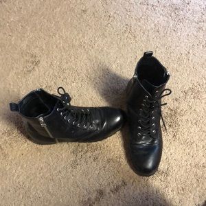 H&M Zip Combat Boots